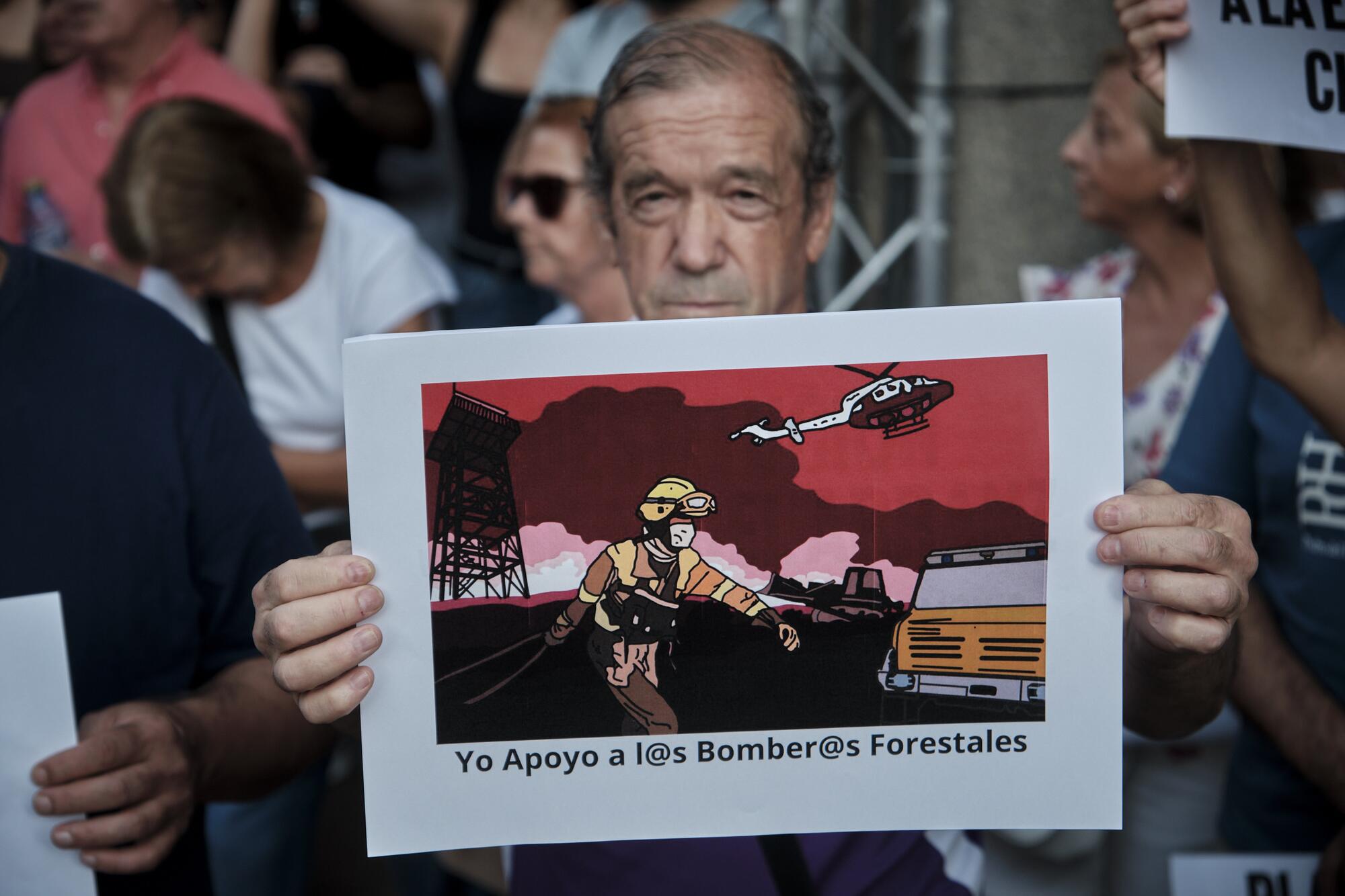 Manifestación Valladolid 20 de agosto Incendios Galeria - 2